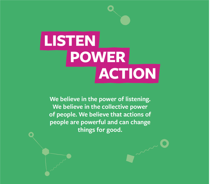 listen power action